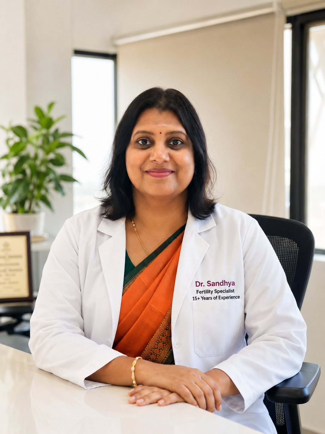 Dr. Sandhya, Senior Fertility Specialist in Coimbatore